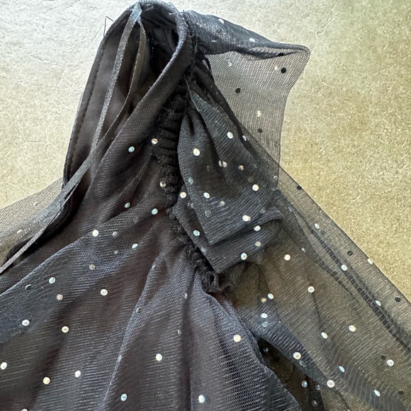 Zara One Shoulder Gemstone Dress - Picture 5 of 8